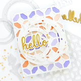 Dotted Lattice coverplate die