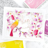 Songbirds on Branches hot foil
