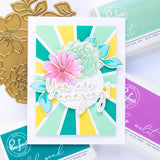 Fancy Script Words hot foil