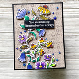Wildflower slimline die