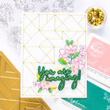 Essentials: Fancy label frames die set