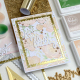 Peony Print hot foil