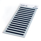 Horizontal Stripe Stencil