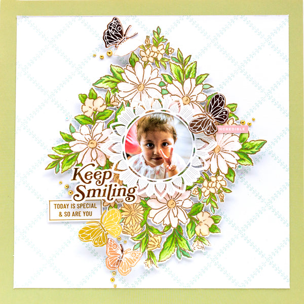 Solid Hot Foil Plate Pinkfresh Studio