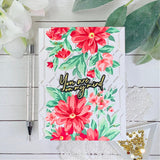 Painted Daisies layering stencil