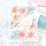 Fancy Script Words hot foil