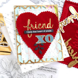 Phrase Builder: Hello hot foil