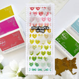 Small Butterflies hot foil plate