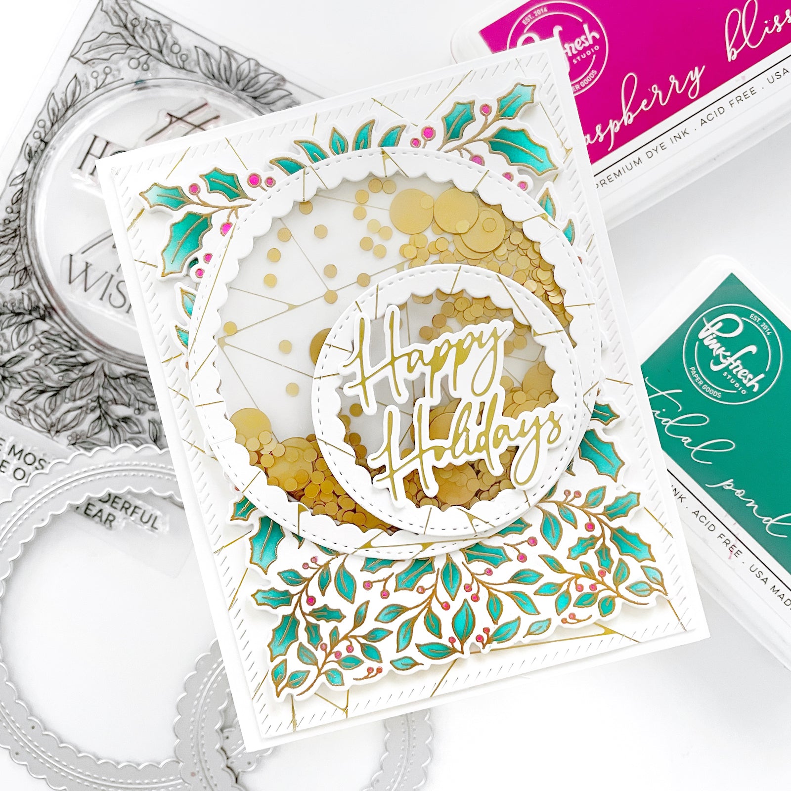 Essentials Stitched Scallop Circle die set