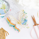 Butterflies hot foil plate
