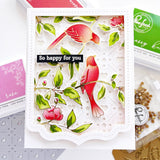 Songbirds on Branches hot foil