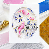 Essentials Blanket Stitched Oval die set