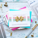 Essentials: Stitched Scallop Rectangles Die Set