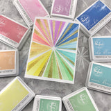 Layered Sunburst Stencil set