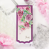 Slim ornate banner set