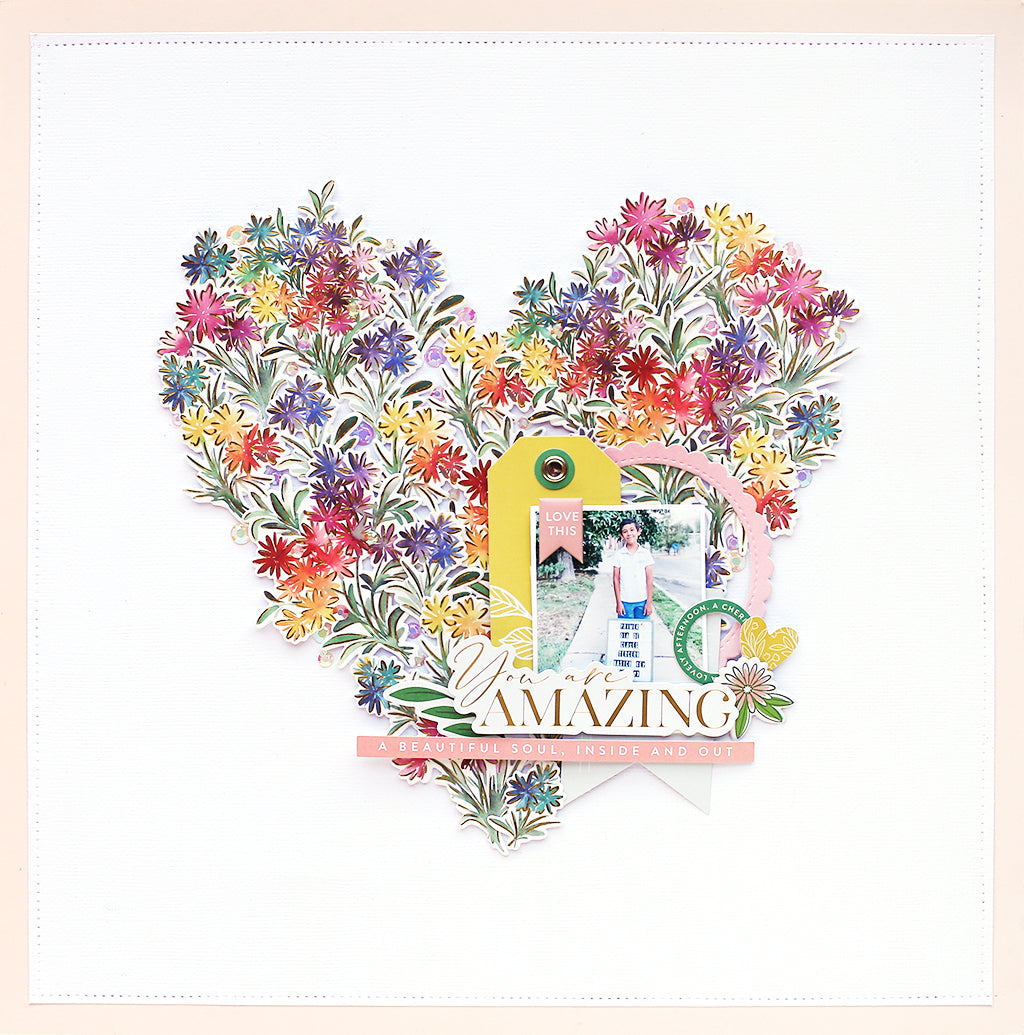 Rainbow Daisies washi