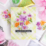 Dainty Plaid stamp