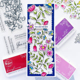 Wildflower slimline die