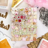 Phrase Builder: Happy hot foil