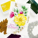Floral Outline Frame die