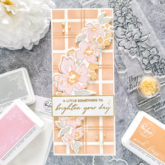 Slimline Basic Plaid Layering Stencil set