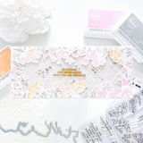 Slim Diamond Plaid Layering Stencil set