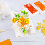 Small Butterflies hot foil plate