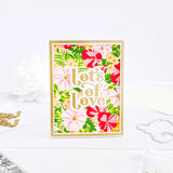 Lots of Love hot foil and die