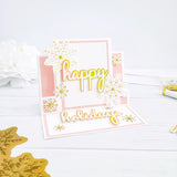 Phrase Builder: Happy hot foil