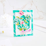 Dainty Plaid stencil