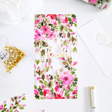 Fancy Script Words hot foil