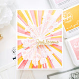 Layered Sunburst Stencil set