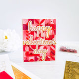 Phrase Builder: Happy hot foil