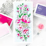 Slim Diamond Plaid Layering Stencil set