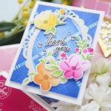 Essentials: Ornate oval frame die