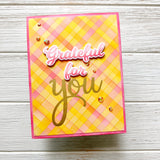 Dainty Plaid stencil