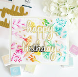 Solid Hot Foil Plate
