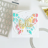 Phrase Builder: Hello hot foil