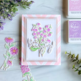 Fancy Script Words hot foil