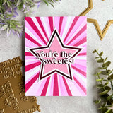 Layered Sunburst Stencil set