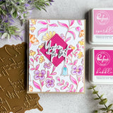 Wildflower slimline die