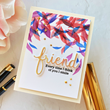 Leafy Background stencils