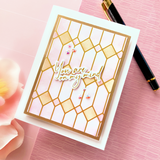 Modern Script Sentiments hot foil