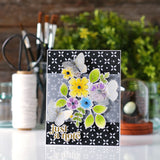 Small Butterflies hot foil plate