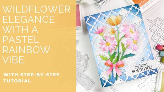 Wildflower Elegance with a Pastel Rainbow Vibe | TaeEun Yoo