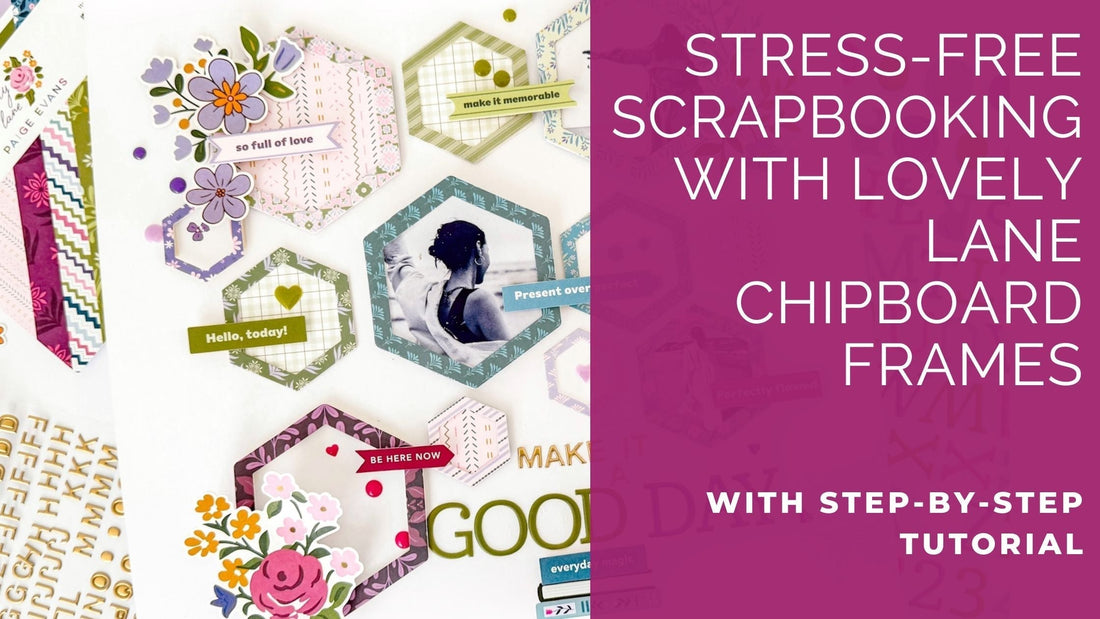 Creating a Multi-Photo Layout with Chipboard Stickers | Susi Becerra