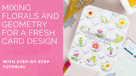 Soft Florals Meet Geometric Design | Kathleen Schmelz