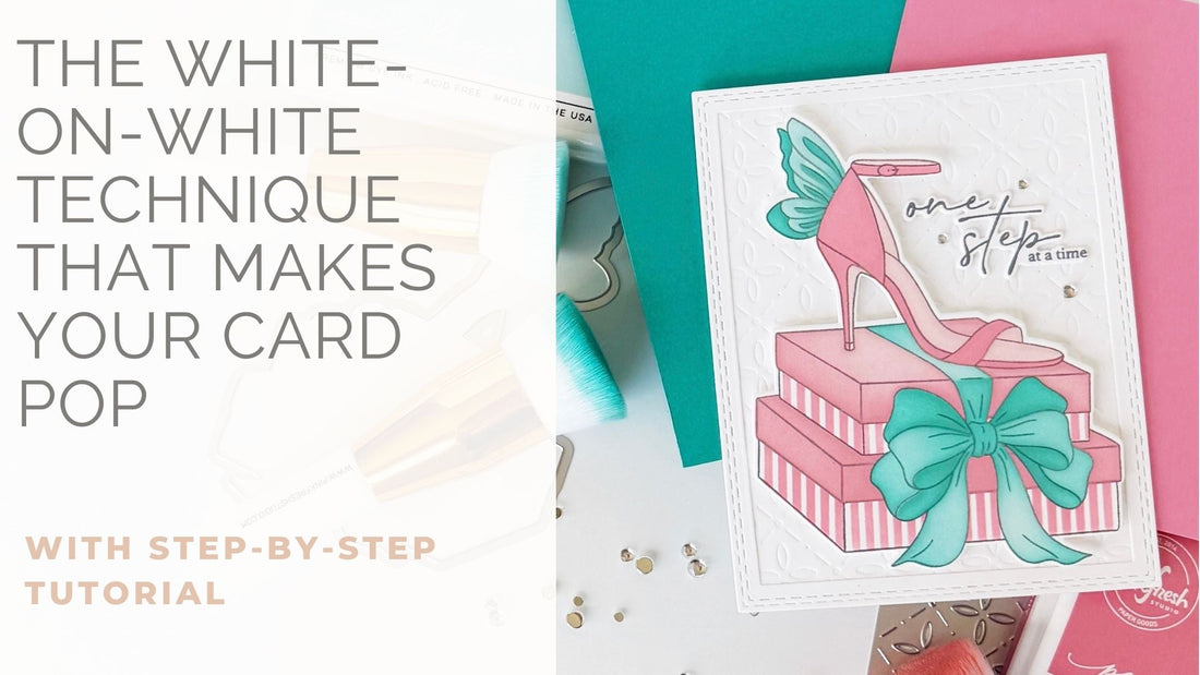 The White-on-White Technique That Makes Your Card Pop | Jody Morrow