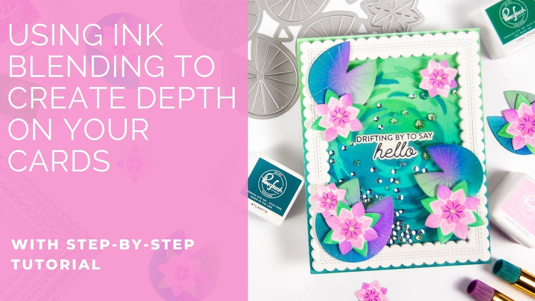 Using Ink Blending to Create Depth on Your Cards | Rachel Alvarado