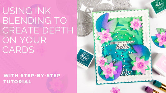 Using Ink Blending to Create Depth on Your Cards | Rachel Alvarado
